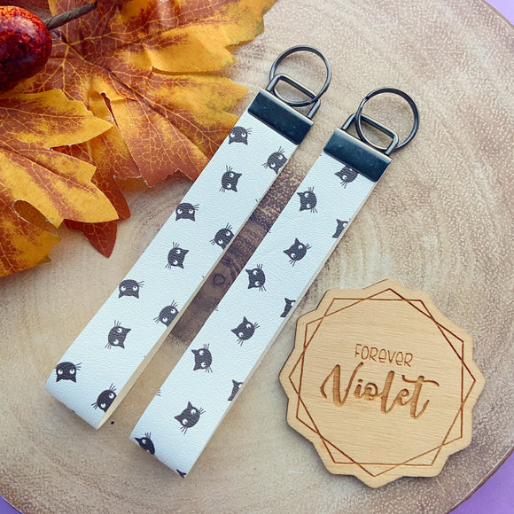 Cat Face Wristlet