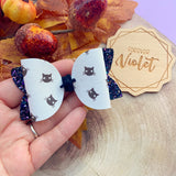 Cat Face Charm Bow
