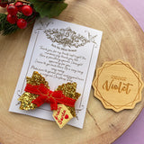 From Santa Present Bow