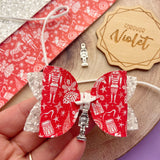 Nutcracker Charm Bow
