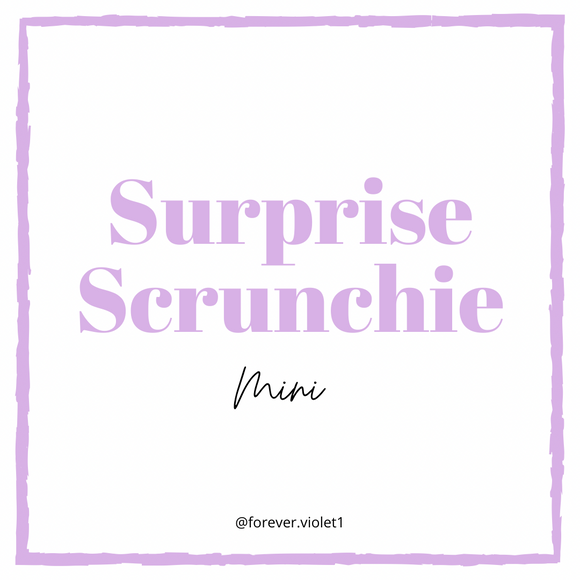 Surprise Mini Scrunchie