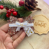 From Santa Present Bow
