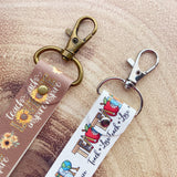 Sunflower Teacher Wristlet