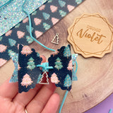 Christmas Tree Charm Bow