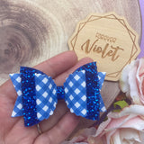Gingham 'Acacia' Bow