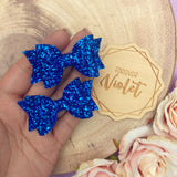 School Glitter 'Darcy' Bow