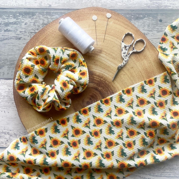 Fresh Flower Scrunchie